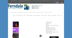 Desktop Screenshot of ferndalepubliclibrary.org